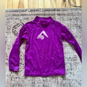 Kids Purple Rash Guard